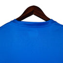 Camisa Napoli Edição Champions 23/24 - Torcedor EA7 Masculina - Azul com detalhes em branco