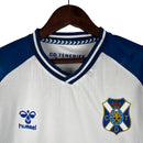 Camisa Tenerife I 23/24 - Torcedor Hummel Masculina - Branca com detalhes em azul