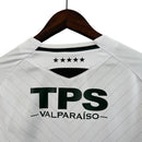 Camisa Santiago Wanderers II 23/24 - Torcedor Macron Masculina - Branca com detalhes em verde e preto