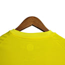 Camisa Seleção Escócia Goleiro 23/24 - Torcedor Adidas Masculina - Amarela com detalhes em azul