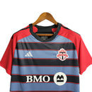 Camisa Toronto FC II 23/24 - Torcedor Adidas Masculina - Preta com detalhes em vermelho e branco