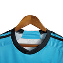 Camisa Minnesota United I 23/24 - Torcedor Adidas Masculina - Azul com detalhes em rosa e branco