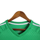 Camisa Maccabi Haifa I 23/24 - Torcedor Adidas Masculina - Verde com detalhes em branco e preto