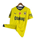 Camisa Fenerbahce II 23/24 - Torcedor Puma Masculina - Amarela com detalhes em azul