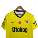 Camisa Fenerbahce II 23/24 - Torcedor Puma Masculina - Amarela com detalhes em azul