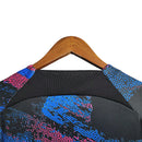 Camisa Seleção Coreia do Sul Treino 23/24 - Torcedor Nike Masculina - Preta com detalhes em azul e vermelho