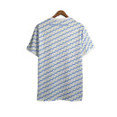 Camisa El Salvador 23/24 - Torcedor Umbro Masculina - Branca com detalhes em azul e amarelo