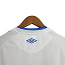 Camisa Avaí II 23/24 - Torcedor Umbro Masculina - Branca com detalhes em azul