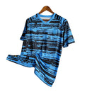 Camisa Al-Nassr Treino 23/24 - Torcedor Dunes Masculina - Azul com detalhes em preto