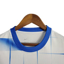 Camisa Seleção Grécia I 23/24 - Torcedor Nike Masculina - Branca com detalhes em azul