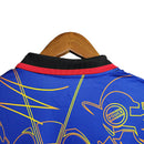 Camisa Seleção Japão Edição Especial 23/24 - Torcedor Adidas Masculina - Azul com detalhes em preto e amarelo