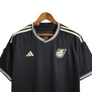 Camisa Seleção Jamaica II 23/24 - Torcedor Adidas Masculina - Preta com detalhes em dourado