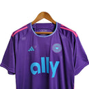 Camisa Charlotte FC II 23/24 - Torcedor Adidas Masculina - Roxa com detalhes em azul e rosa