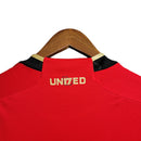Camisa Atlanta United II 23/24 - Torcedor Adidas Masculina - Vermelha com detalhes preto e dourado