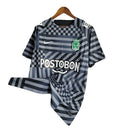 Camisa Atlético Nacional Treino 23/24 - Torcedor Nike Masculina - Preta com detalhes em branco e verde