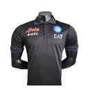 Camisa Napoli Treino 23/24 polo - Jogador EA7 Masculina - Preta