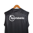 Camisa Regata São Paulo III 23/24 - Torcedor Adidas Masculina - Preta com detalhes em vermelho e branco