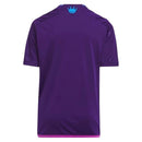 Camisa Charlotte FC II 24/25 - Torcedor Adidas Masculina - Roxa com detalhes em azul e rosa