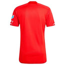 Camisa Chicago FC I 24/25 - Torcedor Adidas Masculina - Vermelha com detalhes em branco