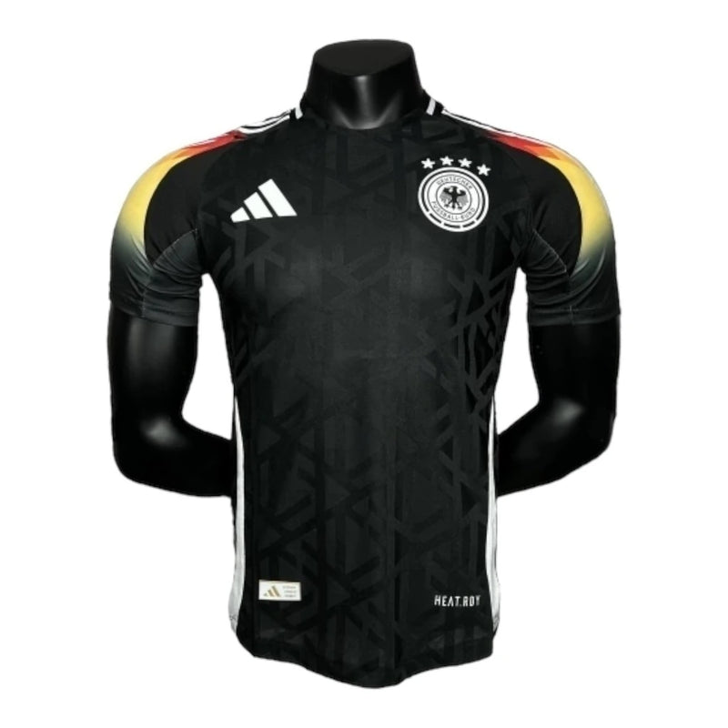 Camisa Seleção da Alemanha Pré-jogo 24/25 - Jogador Adidas Masculina - Preta