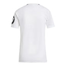 Camisa Real Madrid I 24/25 - Torcedor Adidas Feminina - Branca com listras pretas