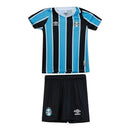 Kit Infantil Grêmio I 24/25 - Umbro - Azul e preto