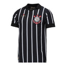 Camisa Retrô Corinthians 2012 - Masculina - Preta com listras brancas