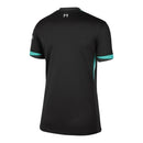 Camisa Liverpool II 24/25 - Torcedor Nike Feminina - Preta com detalhes em verde