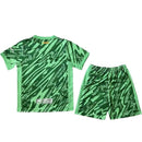 Kit Infantil Barcelona Goleiro 24/25 - Nike - Verde