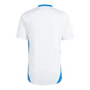 Camisa Seleção Itália Treino 24/25 - Torcedor Adidas Masculina - Branca com detalhes em azul