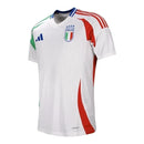 Camisa Seleção da Itália II 24/25 - Torcedor Adidas Masculina - Branca Com Patch Eurocopa