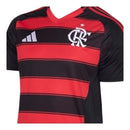 Camisa Flamengo I 25/26 - Torcedor Adidas Masculina - Preta e vermelha