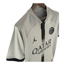Camisa Retrô Paris Saint-Germain II 22/23 - Masculina Jordan - Bege com detalhes em preto