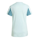 Camisa Cruzeiro Treino 25/26 - Torcedor Adidas Feminina - Azul Turquesa