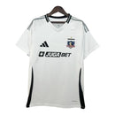 Camisa Colo Colo do Chile I 25/26 - Torcedor Adidas Masculina - Branca com detalhes em preto