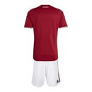 Kit Infantil Seleção Hungria I 26/27- Adidas - Bordô e branco