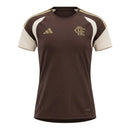 Camisa Flamengo Treino 26/27 - Torcedor Adidas Feminina - Marrom