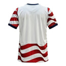 Camisa Seleção Estados Unidos I 26/27 - Torcedor Nike Masculina - Branca com detalhes em vermelho e azul
