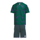 Kit Infantil Seleção Arábia Saudita I 26/27 - Adidas - Verde com detalhes em roxo