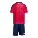 Kit Infantil Seleção Costa Rica I 26/27 - Adidas - Vermelho e azul