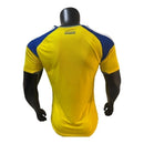 Camisa Seleção Suécia I 26/27 - Jogador Nike Masculina - Amarela com detalhes em azul