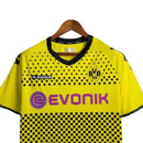 Camisa Retrô Borussia Dortmund I 11/12 - Masculina Kappa - Amarela com detalhes em preto