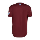 Camisa Colorado Rapids I 23/24 - Torcedor Adidas Masculina - Vinho com detalhes em azul