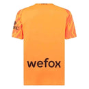 Camisa AC Milan Goleiro II 23/24 - Torcedor Adidas Masculina - Laranja com detalhes em amarelo e preto