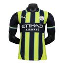Camisa Manchester City II 24/25 - Jogador Puma Masculina - Preta com detalhes em amarelo e azul