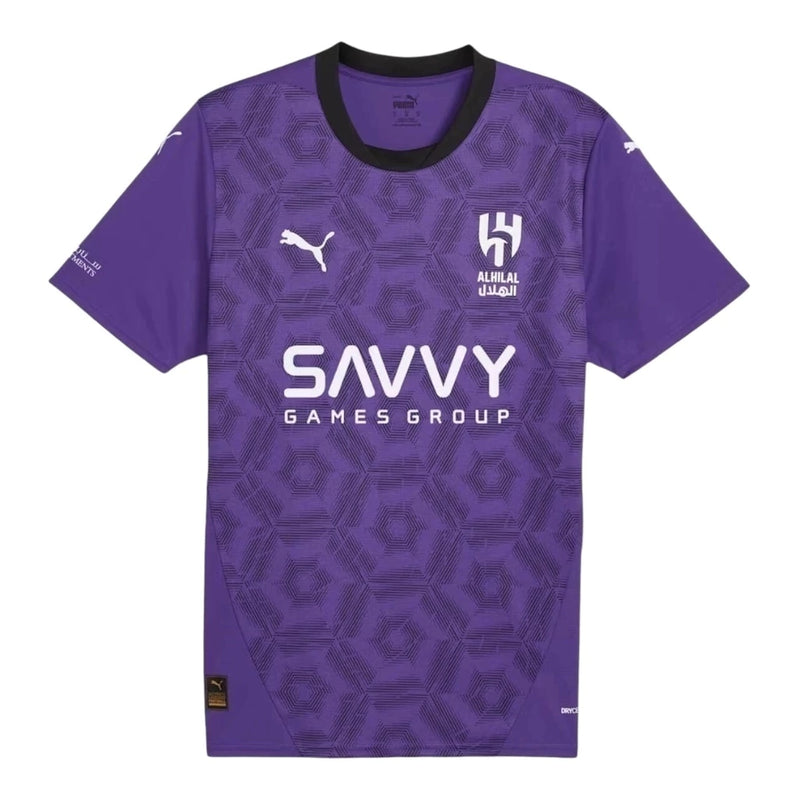 Camisa Al-Hilal III 24/25 - Torcedor Puma Masculina - Roxa