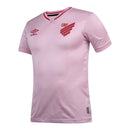 Camisa Athletico Paranaense Outubro Rosa 24/25 - Torcedor Umbro Masculina - Rosa com detalhes em vermelho