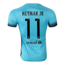 Camisa Retrô Barcelona III 2015/16 - Masculina Nike - Azul com detalhes em preto