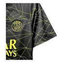 Camisa Retrô Paris Saint-Germain IV 22/23 - Masculina Jordan - Preta com detalhes em amarelo