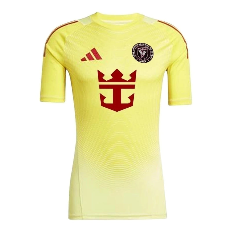 Camisa Inter Miami Goleiro III 25/26 - Torcedor Adidas Masculina - Amarela